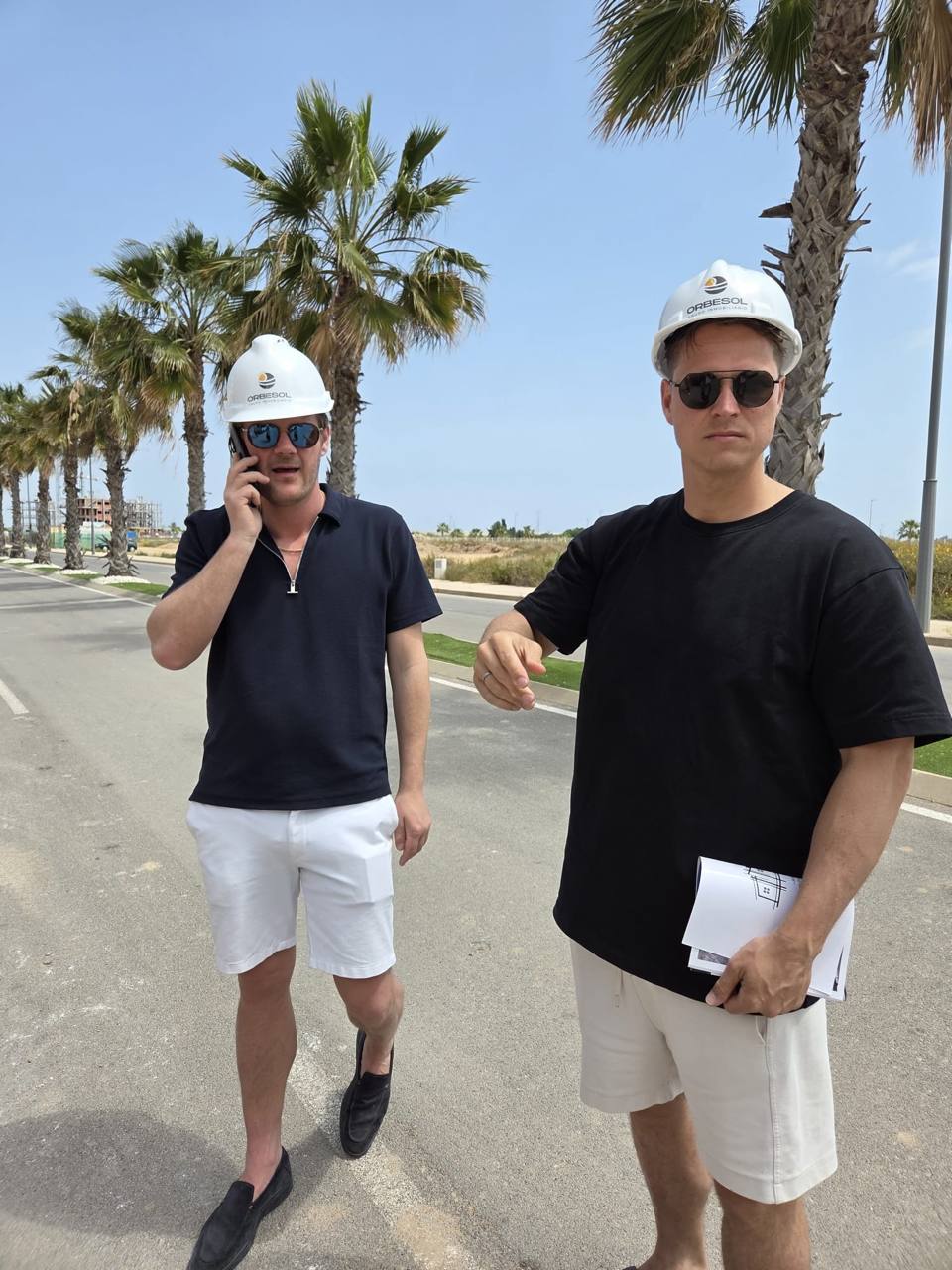 Hartog Buitenland op locatie in Spanje